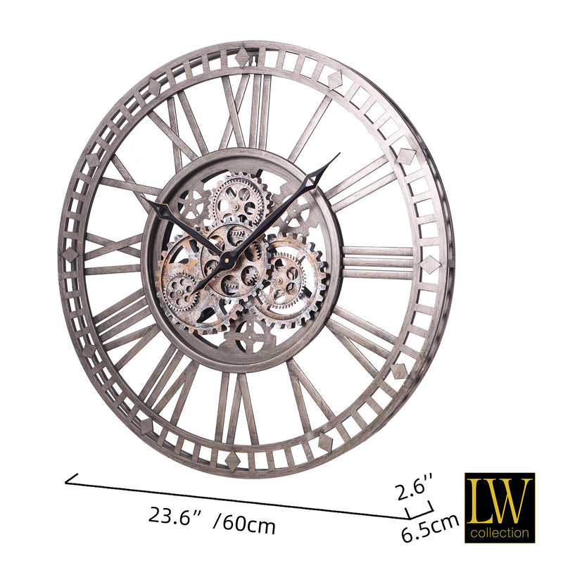 Klok Carmen zilver 60cm