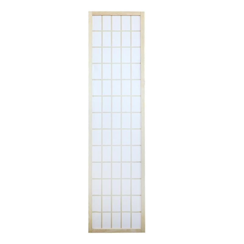 Kamerscherm 4 panelen beige 170x160cm kant en klaar